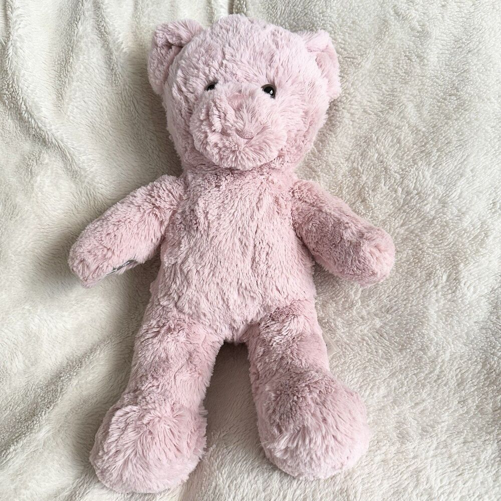 Build A Bear Workshop Pink Make Me Blush Bear 17” Plush Toy Stuffed Teddy